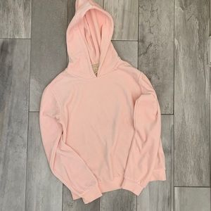 F21 Fuzzy Pink Hoodie (13/14)